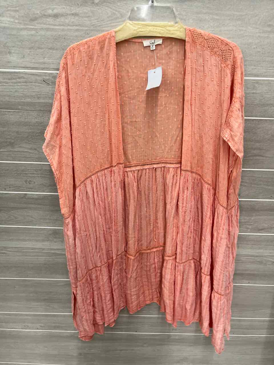 Easel Size One Size Coral Womens Shirt