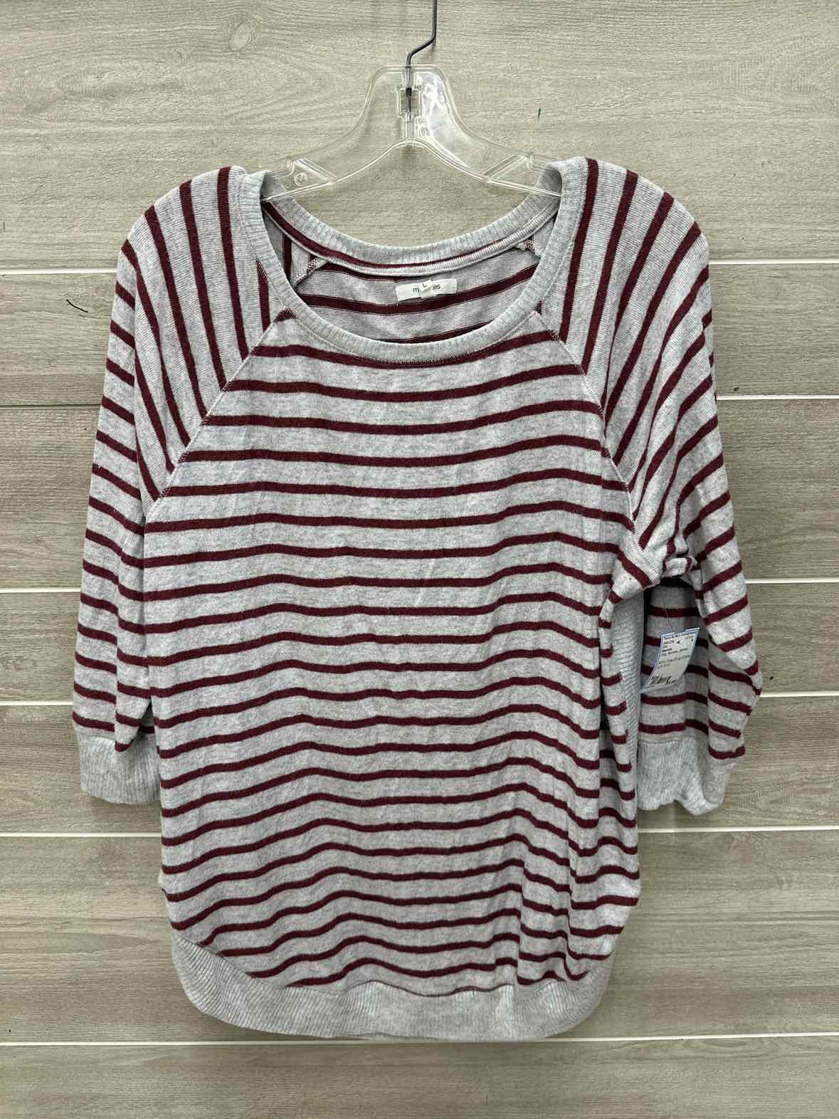 Maurices Size L Gray Womens Shirt