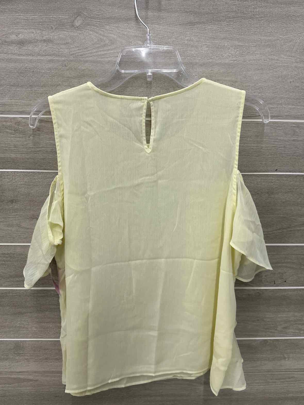 H&M Yellow Womens Size L Shirt