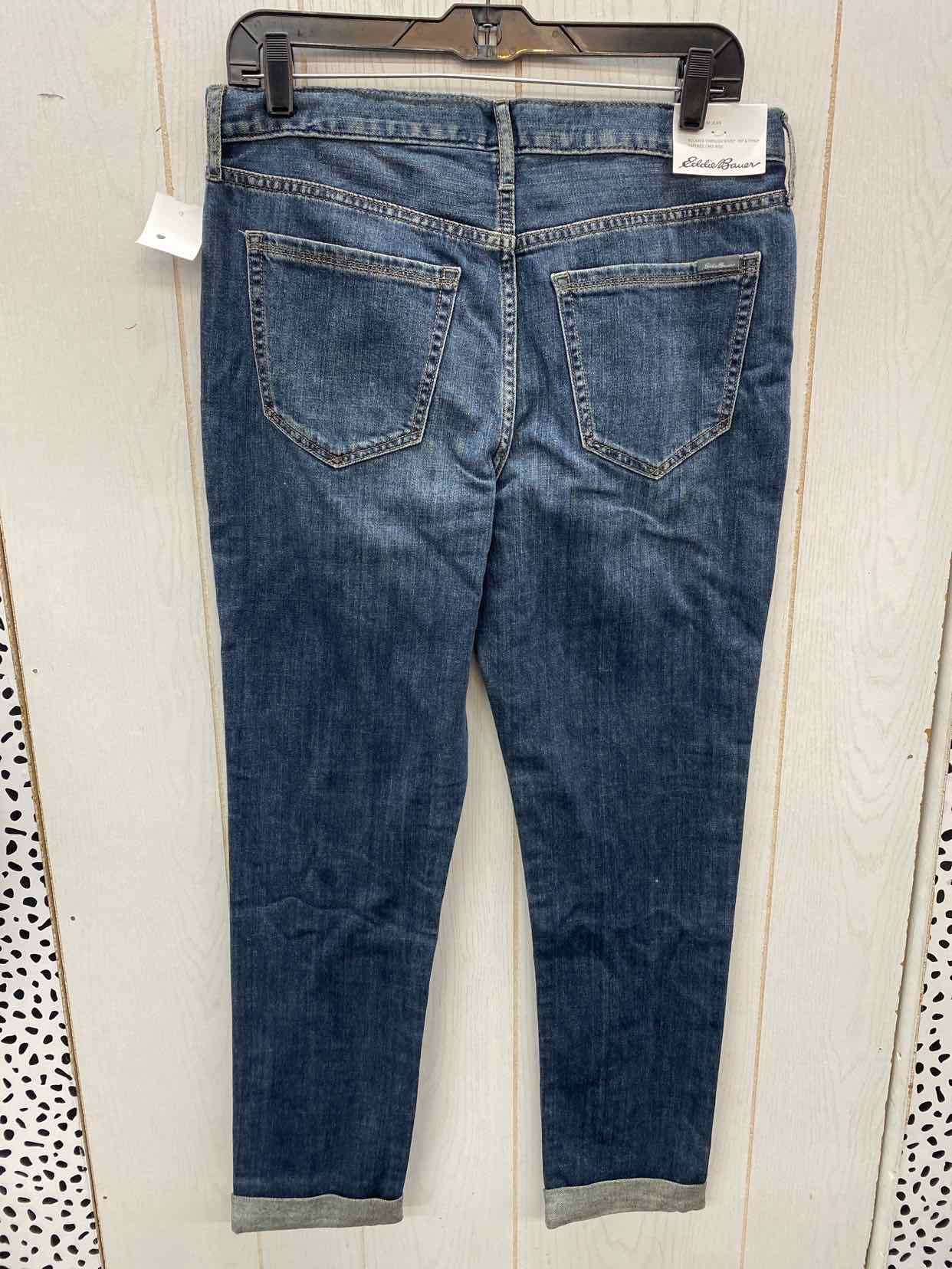 Eddie Bauer Blue Womens Size 4 Jeans