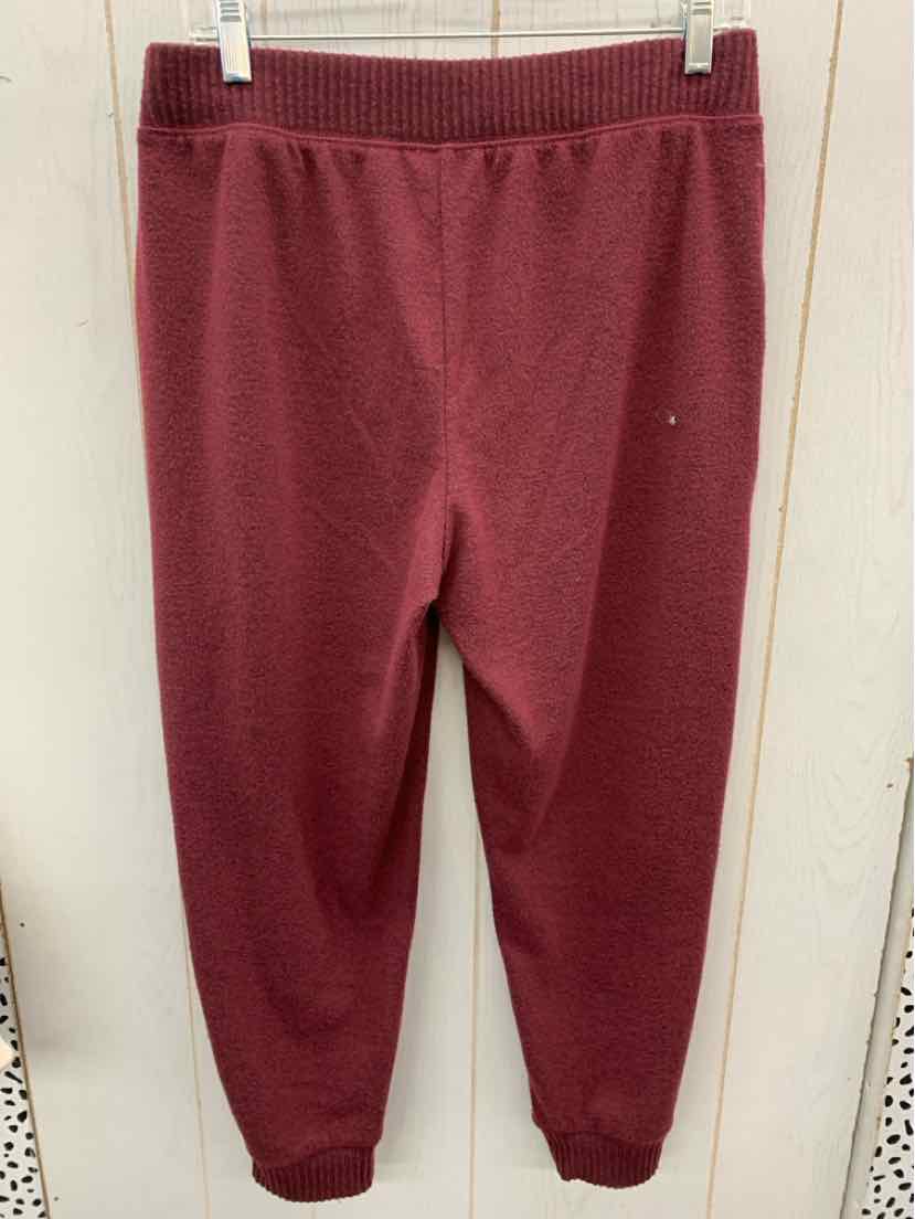 D & Co Burgundy Womens Size M/P Pants