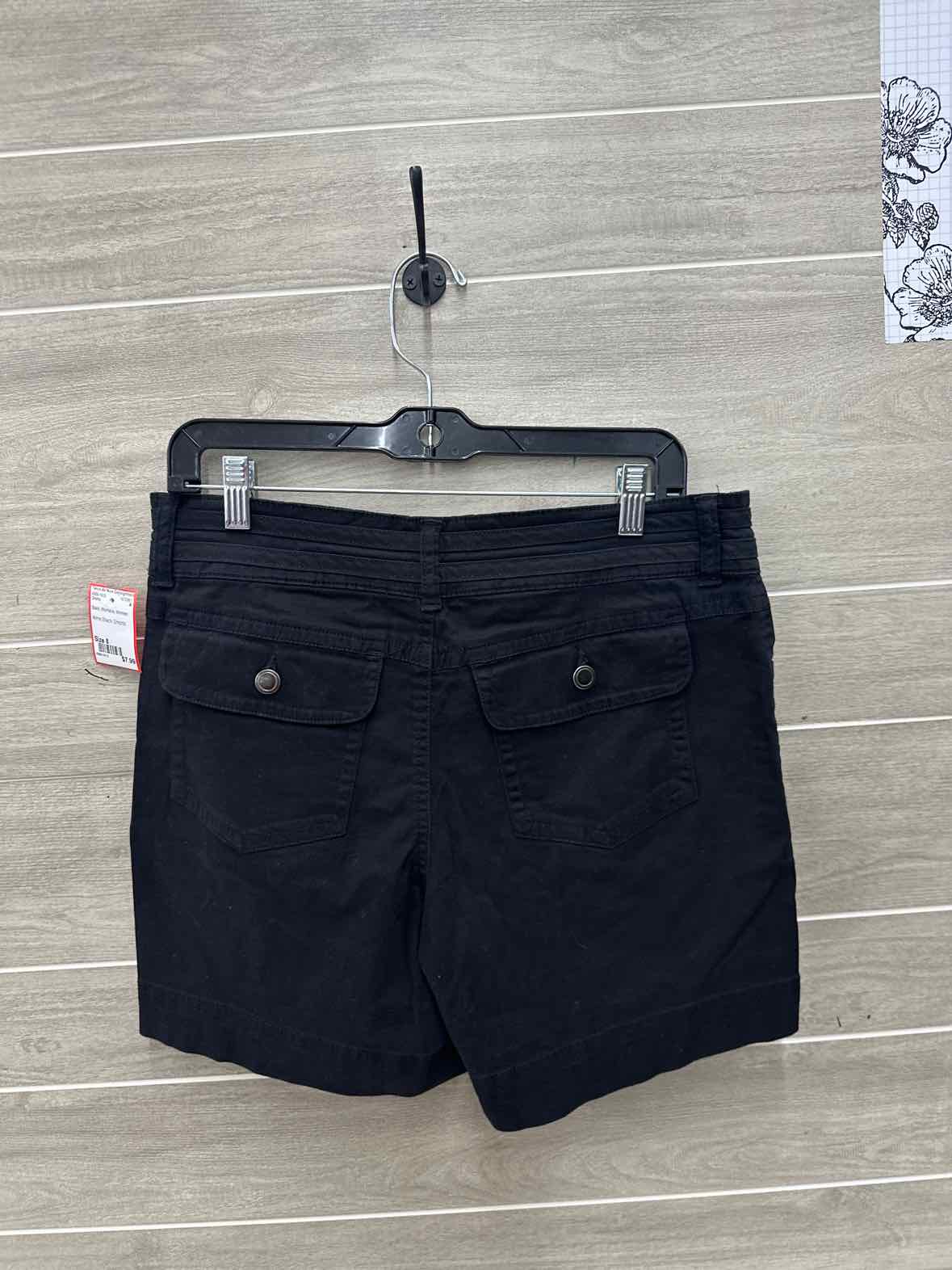 Size 8 Black Womens Shorts
