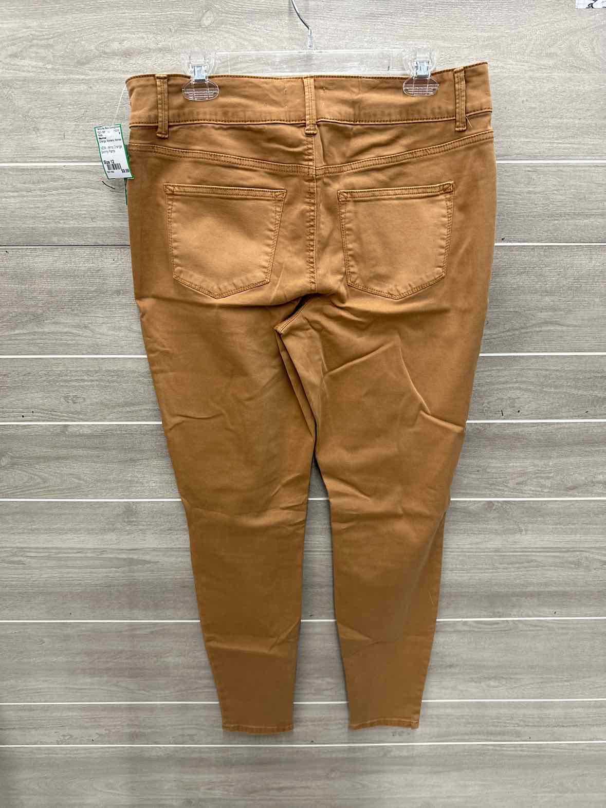 Maurices Size 12 Orange Womens Pants