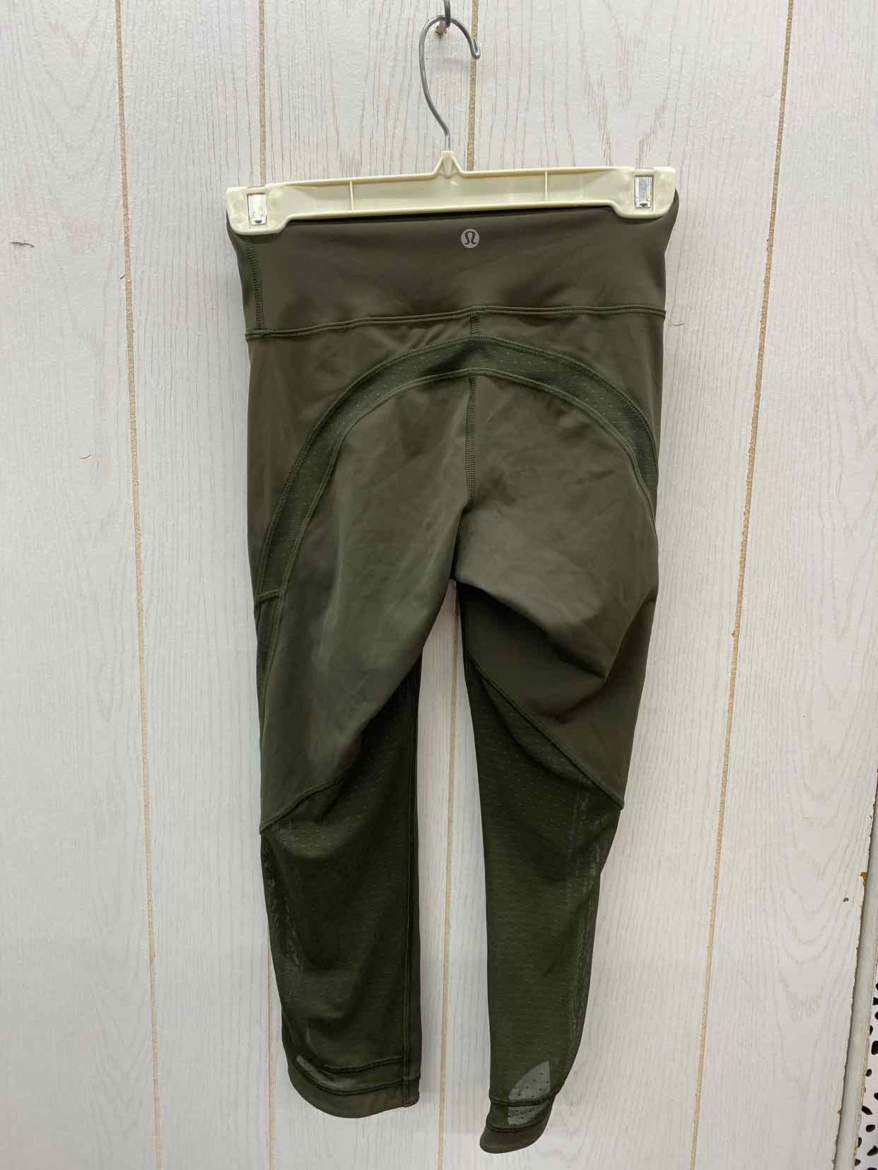 Lululemon Olive Womens Size 4 Leggings
