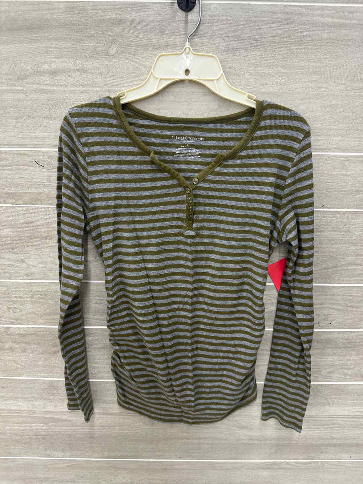 Liz Lange Olive Maternity Size Small Shirt