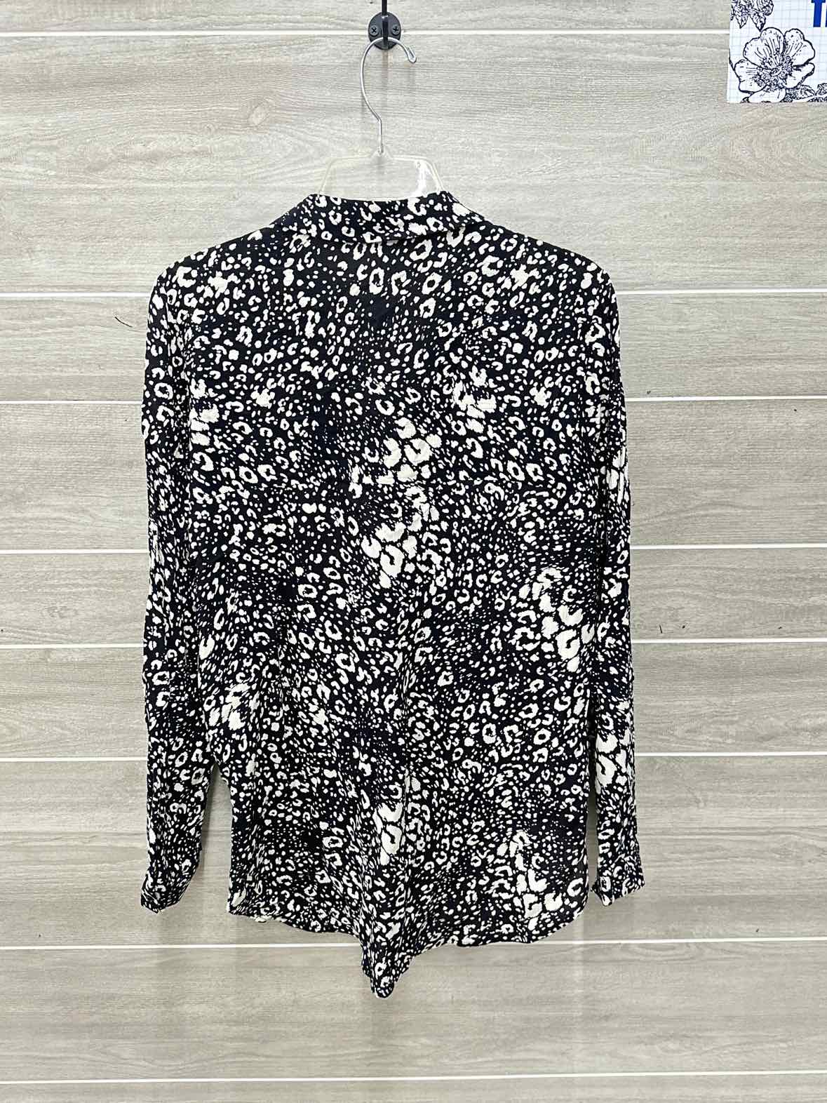 ZARA Size M Black Womens Shirt