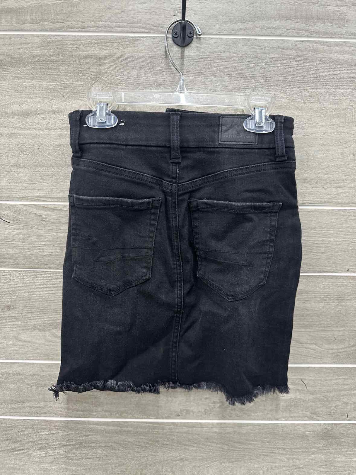 American Eagle Size 000 Black Womens Skirt