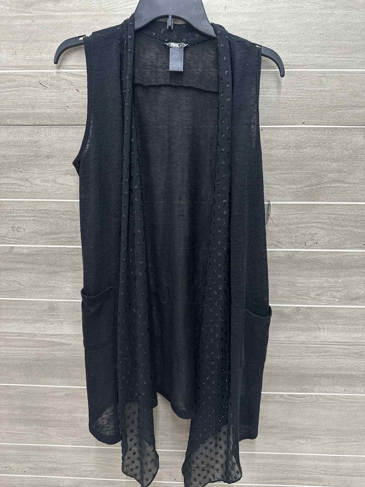 Rock 47 by Wrangler Size S Black Womens Vest