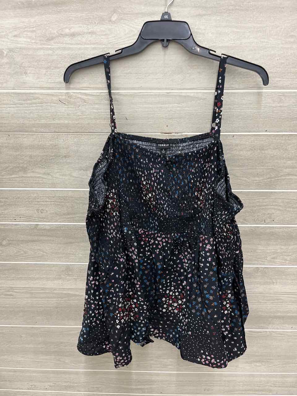 Torrid Size 4X Black Plus Shirt