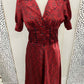 Maurices Red Womens Size 7/8 Dress