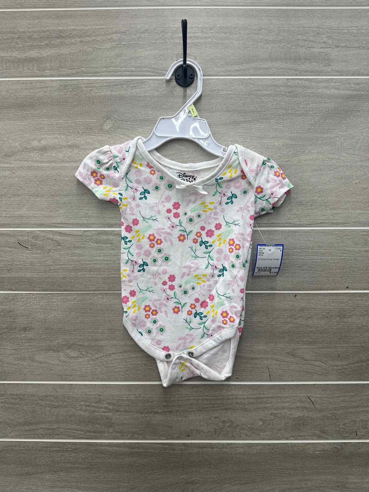Disney Infant 6/9 Months Onsie