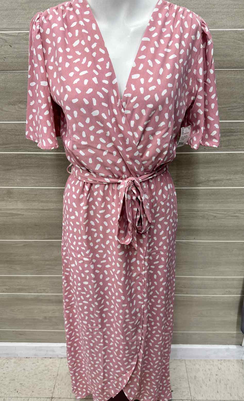 fraiche Size 6 Pink Womens Dress