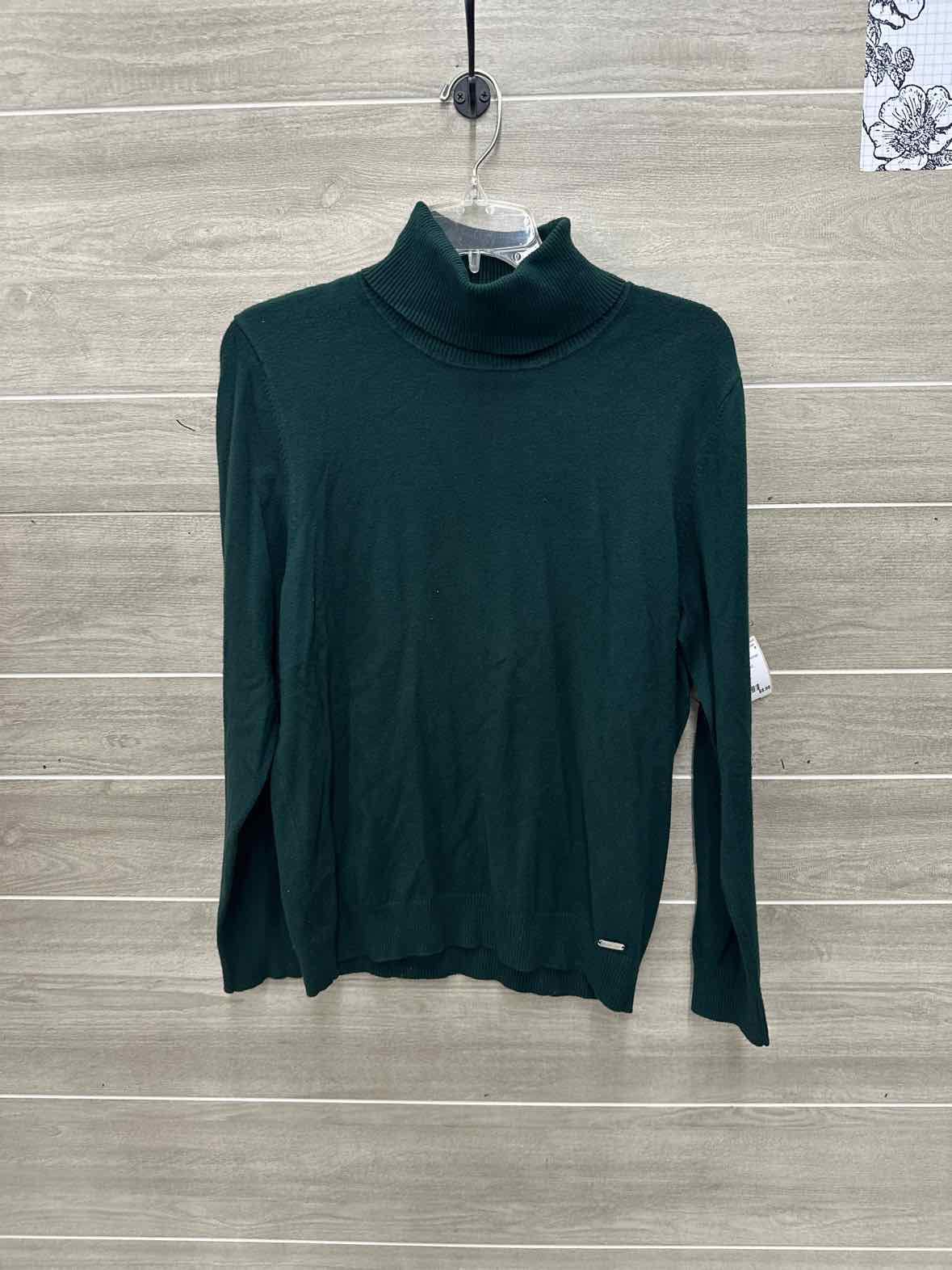 Calvin Klein Size XL Green Womens Sweater