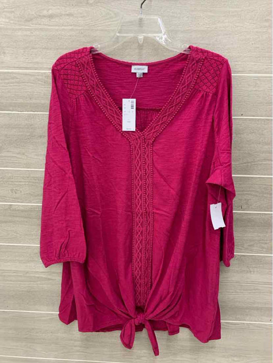 Ave Pink Womens Size 18/20 Shirt
