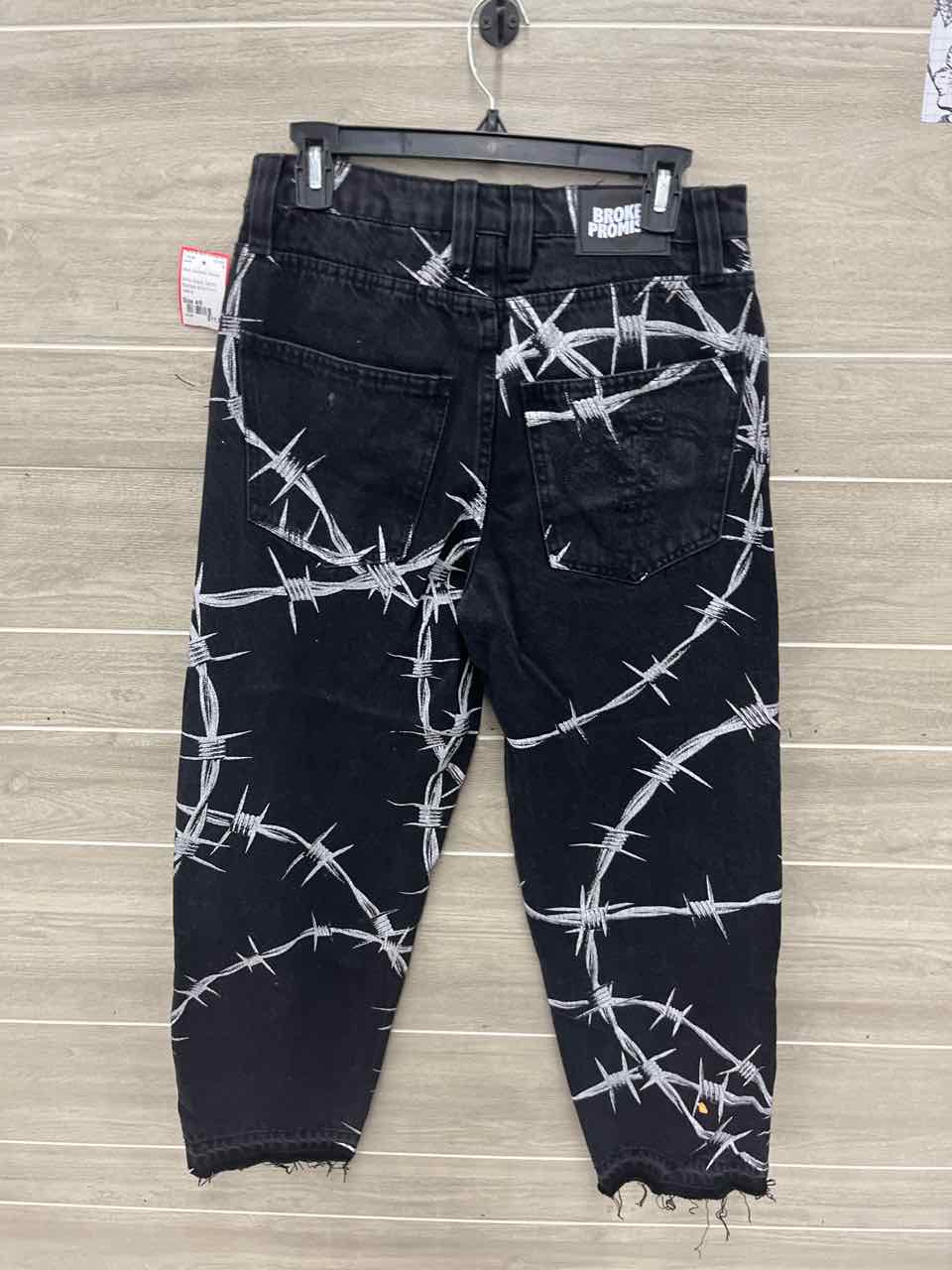 Size 4/6 Black Womens Jeans
