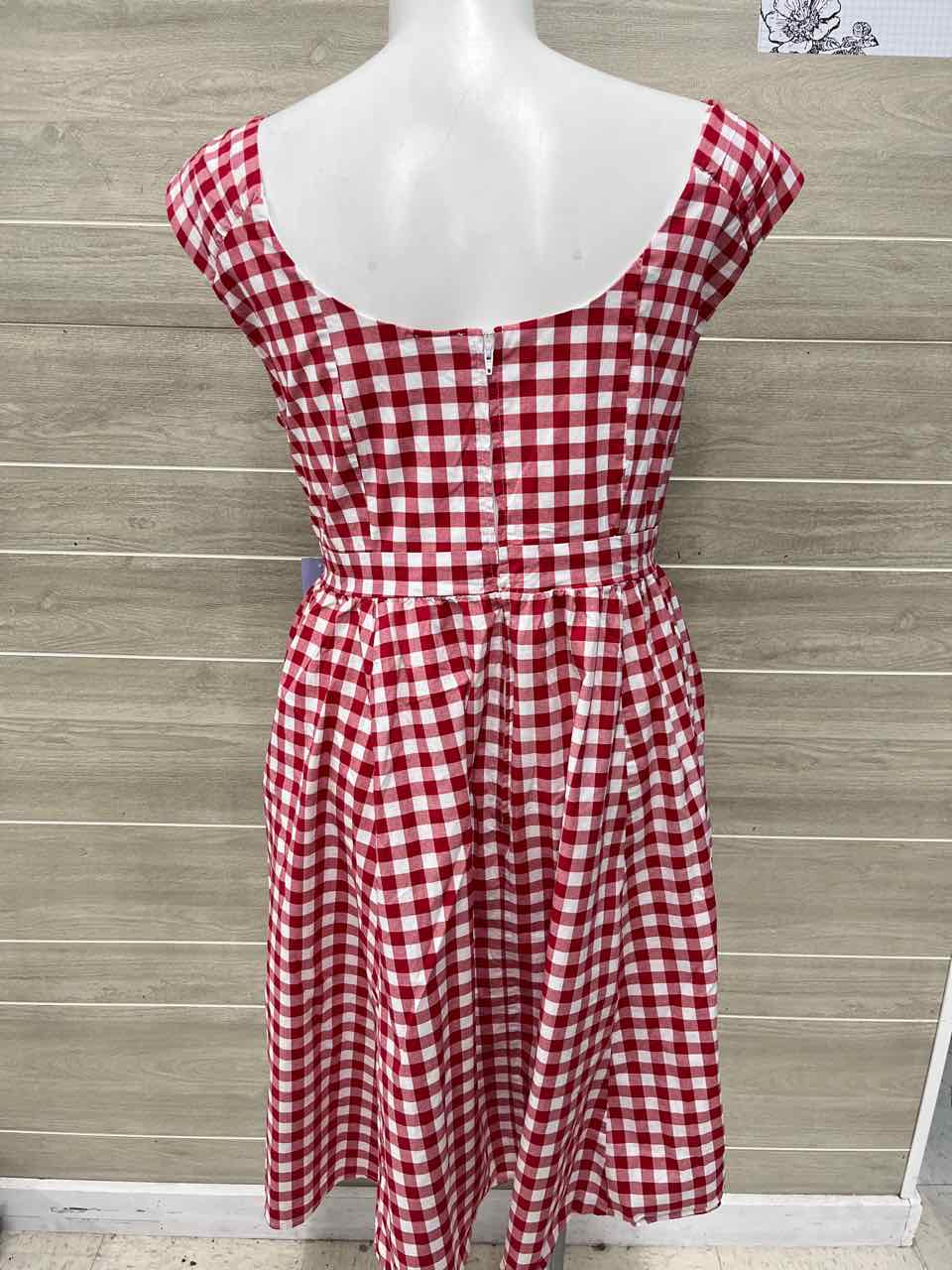 Size 26 Red Plus Dress