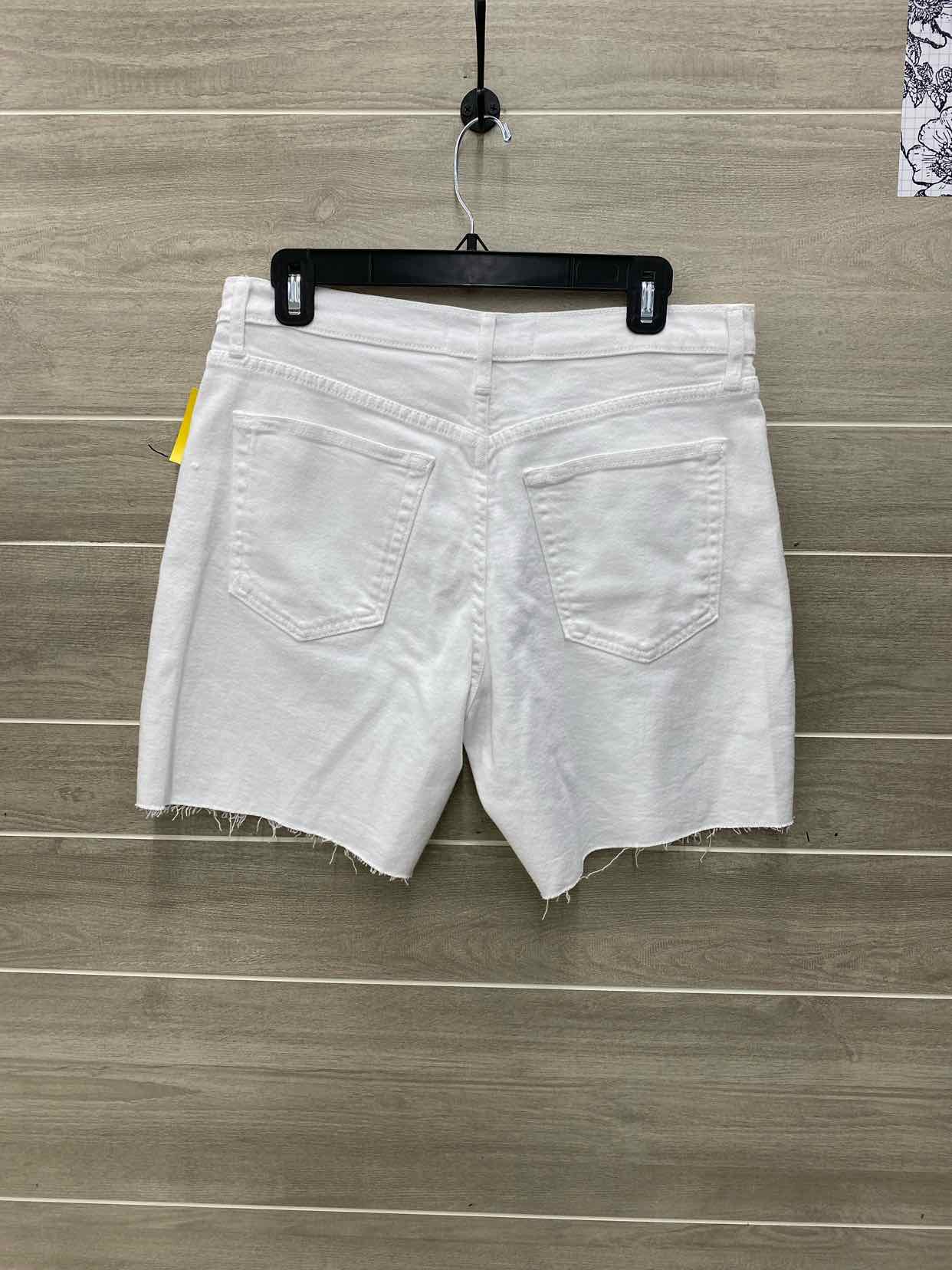 Just Black White Womens Size 10/12 Shorts