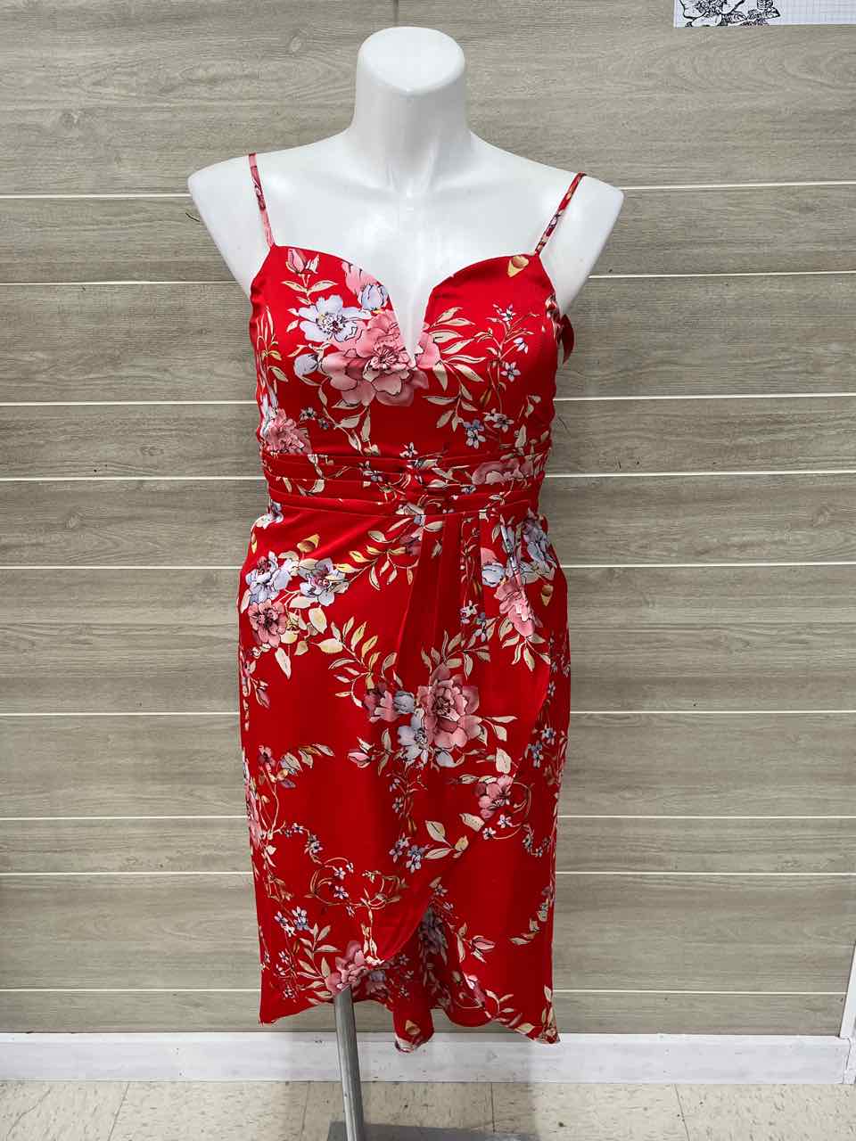 LULU'S Red Womens Women Size 10/12 Dress
