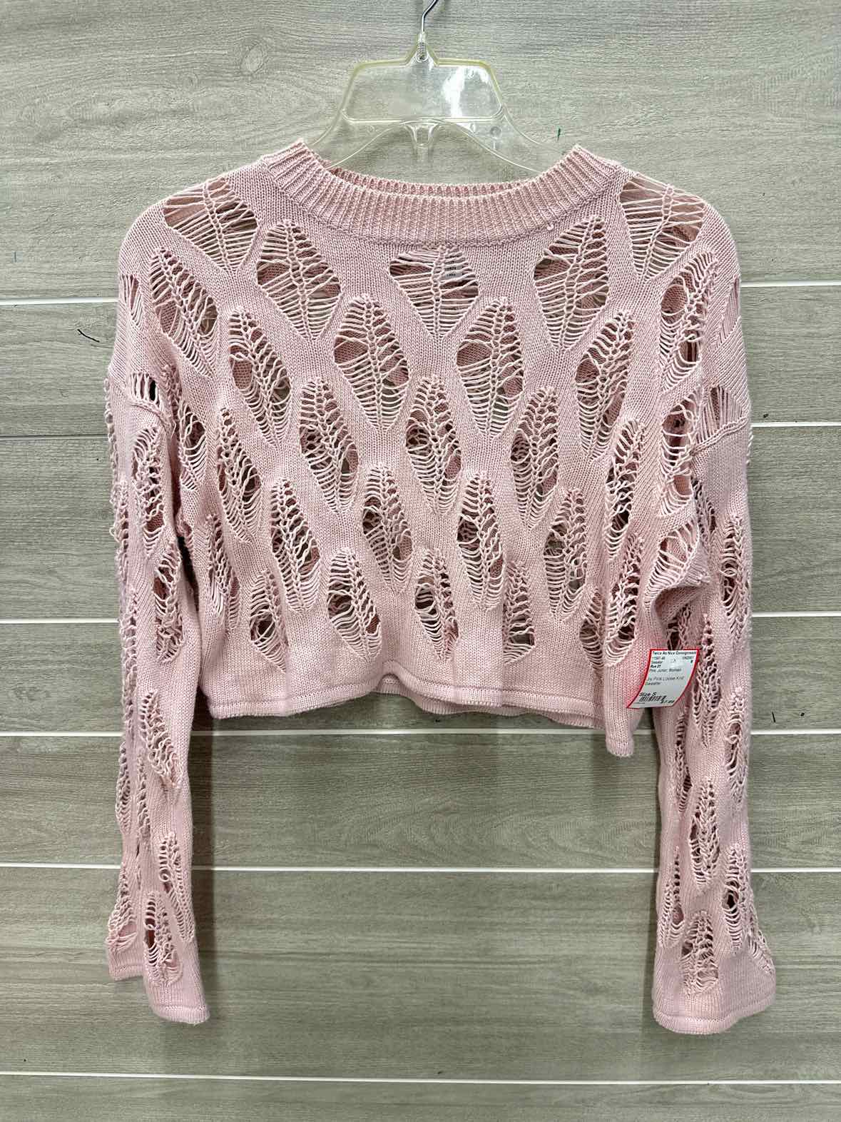 Rue 21 Size S Pink Junior Sweater