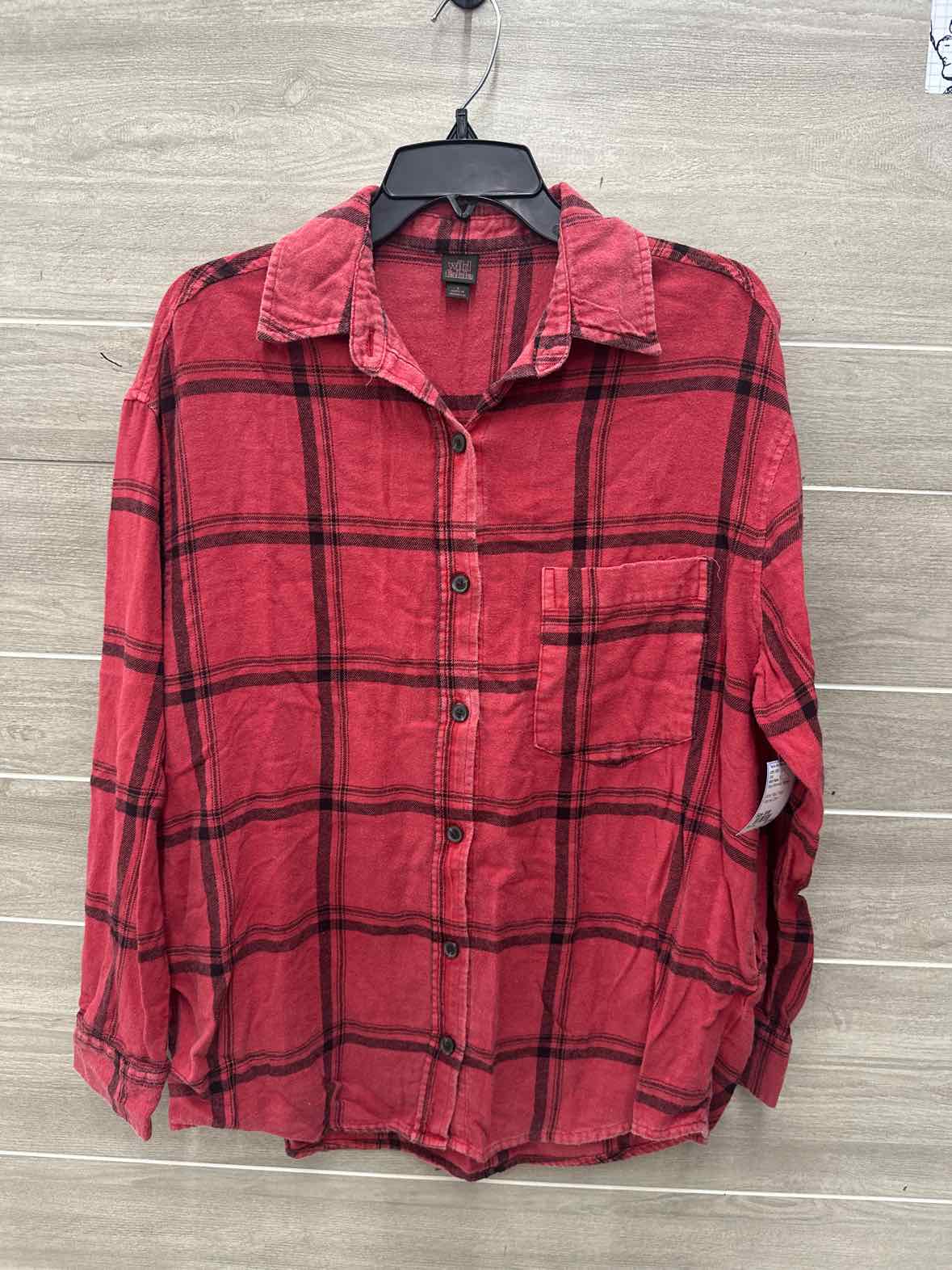 Wild Fable Size S/M Red Womens Shirt