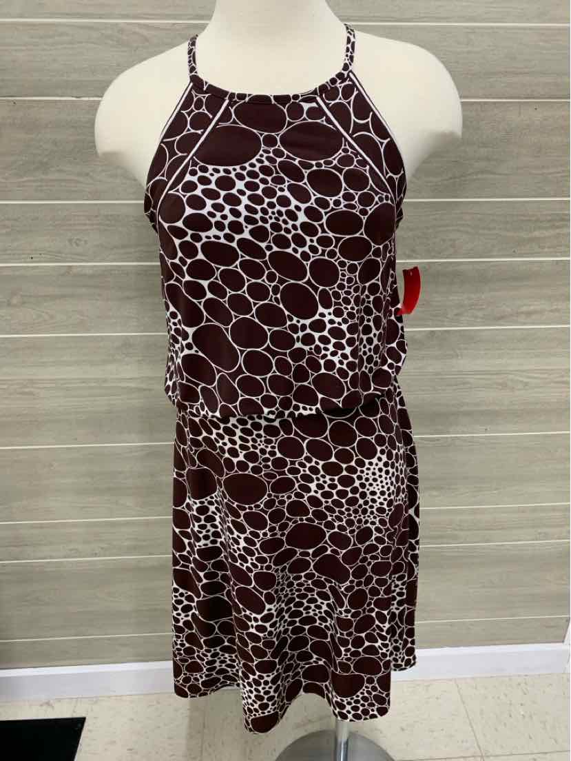 Chadwicks Brown Womens Size 10 Dress