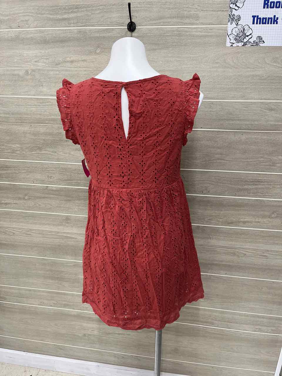 Crystal Doll Size 10 Orange Womens Dress