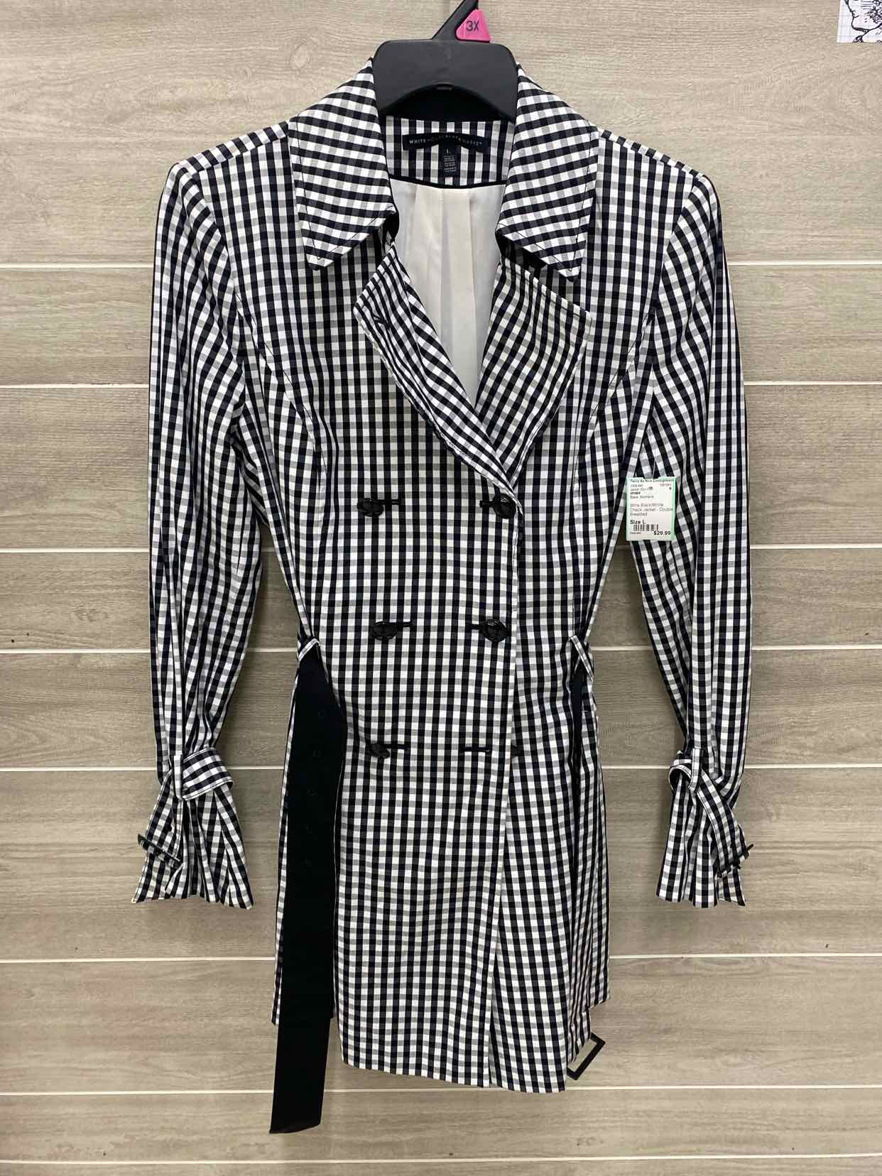 WHBM Black Womens Size L Jacket (Outdoor)