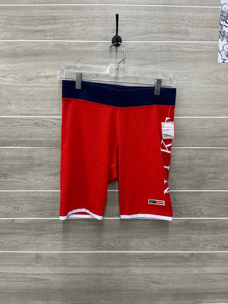 Nike Red Womens Women Size M Shorts