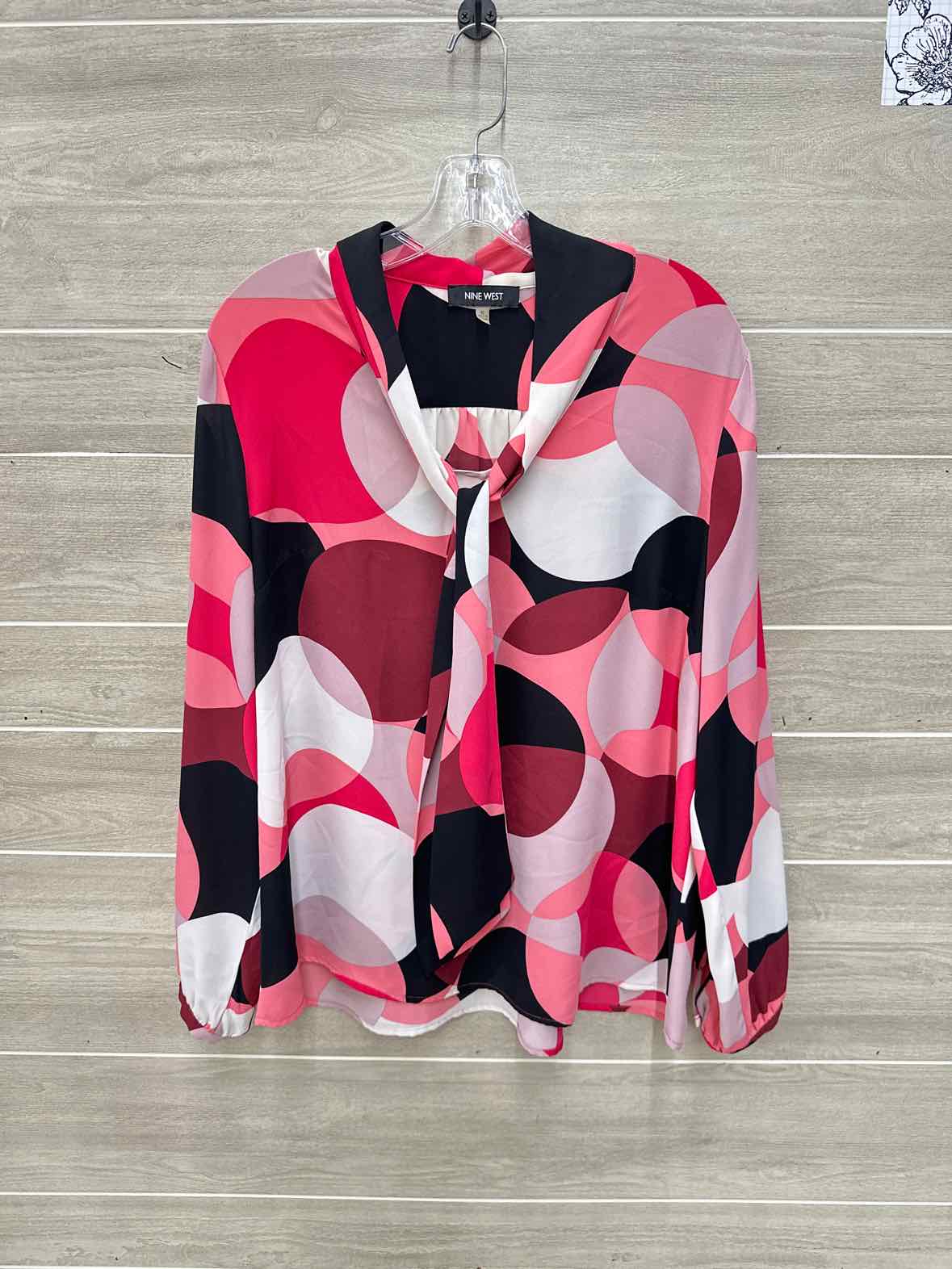 Nine West Size XL Pink Womens Shirt