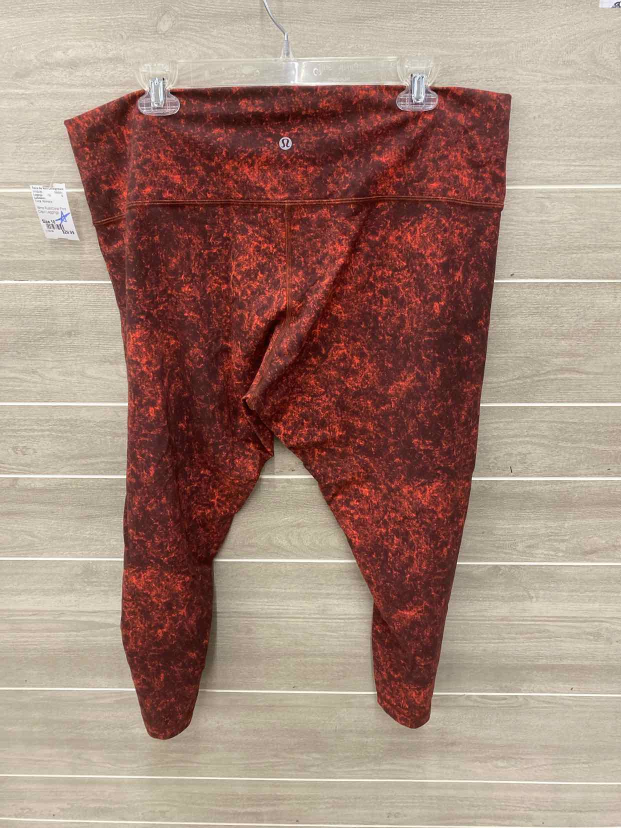 Lululemon Coral Womens Size 18 Leggings