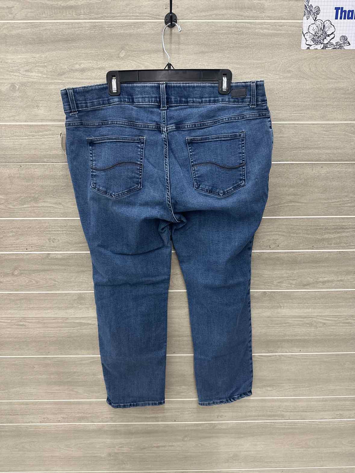 Lee Size 18WP Blue Petite Jeans