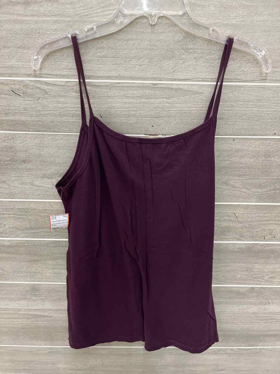 Purple Womens Women Size XL Tank Top