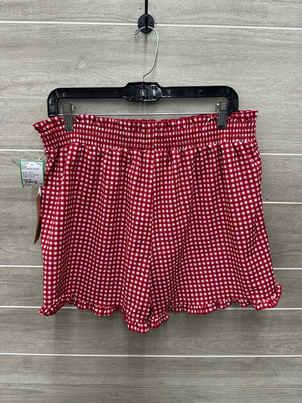 Disney Size M Red Womens Shorts
