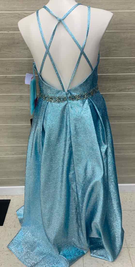 Blue Womens Size 12/14 Gown/Evening Wear
