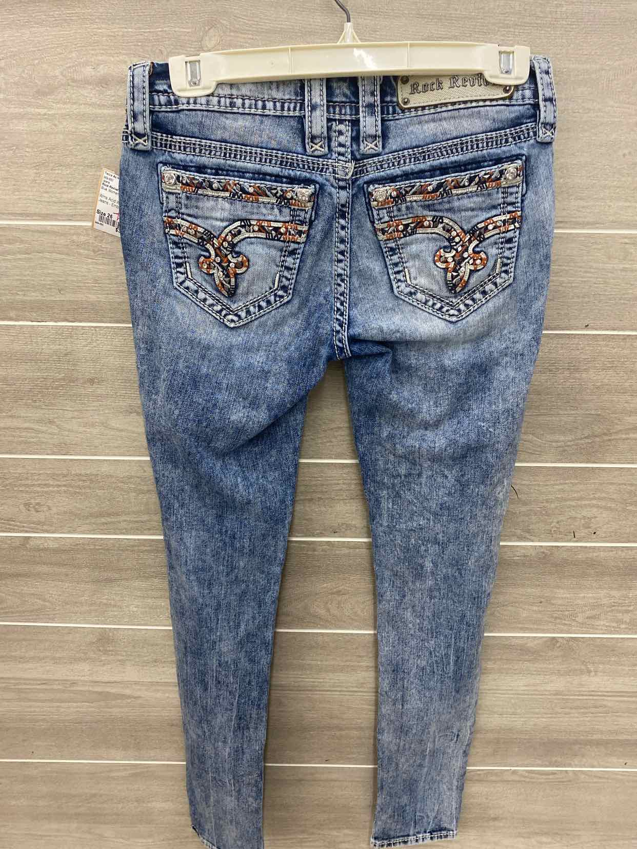 Rock Revival Blue Womens Size 26 Jeans