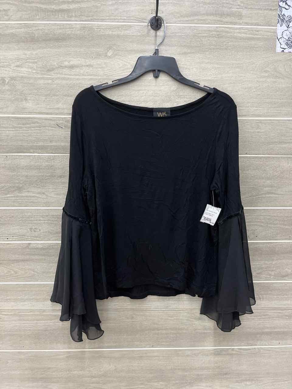 W5 Black Womens Women Size Small Shirt