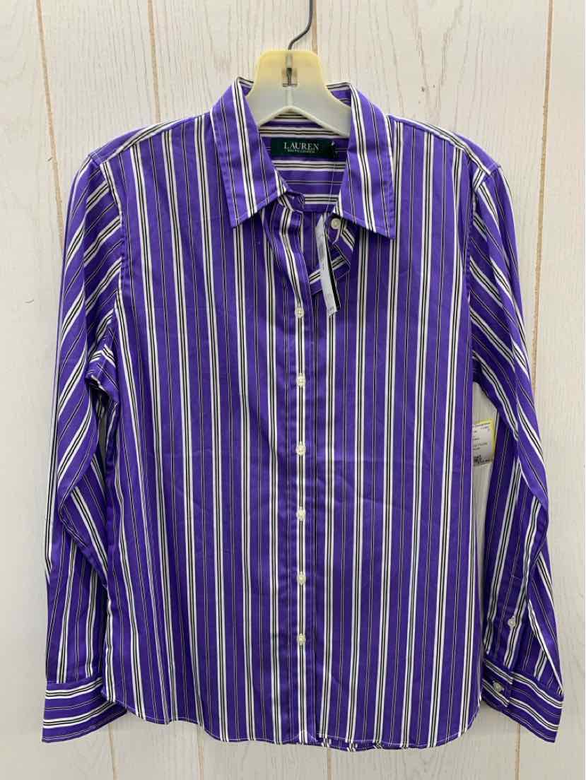 Ralph Lauren Purple Womens Size Small Shirt