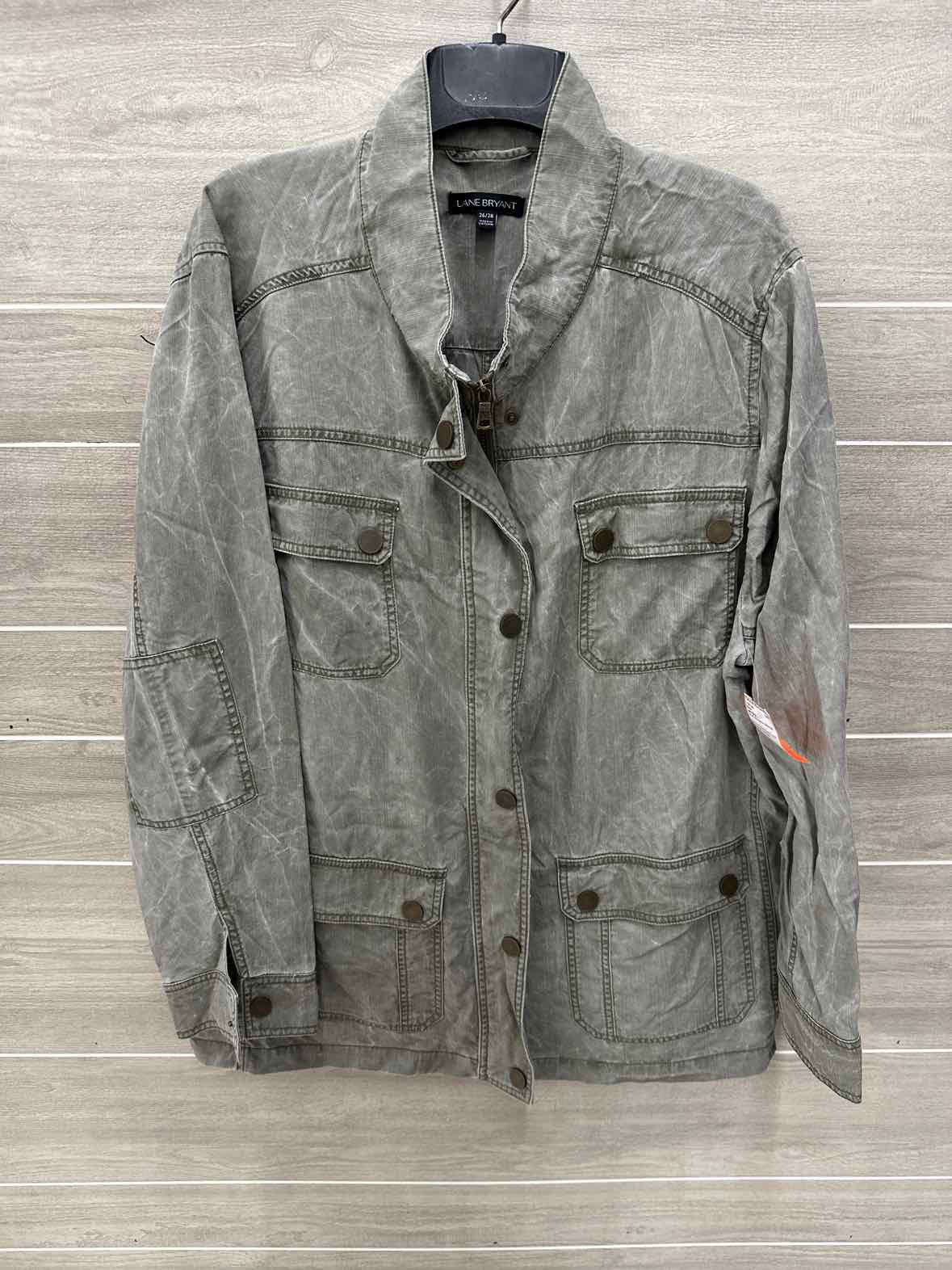 Lane Bryant Olive Womens Women Size 26/28W Blazer