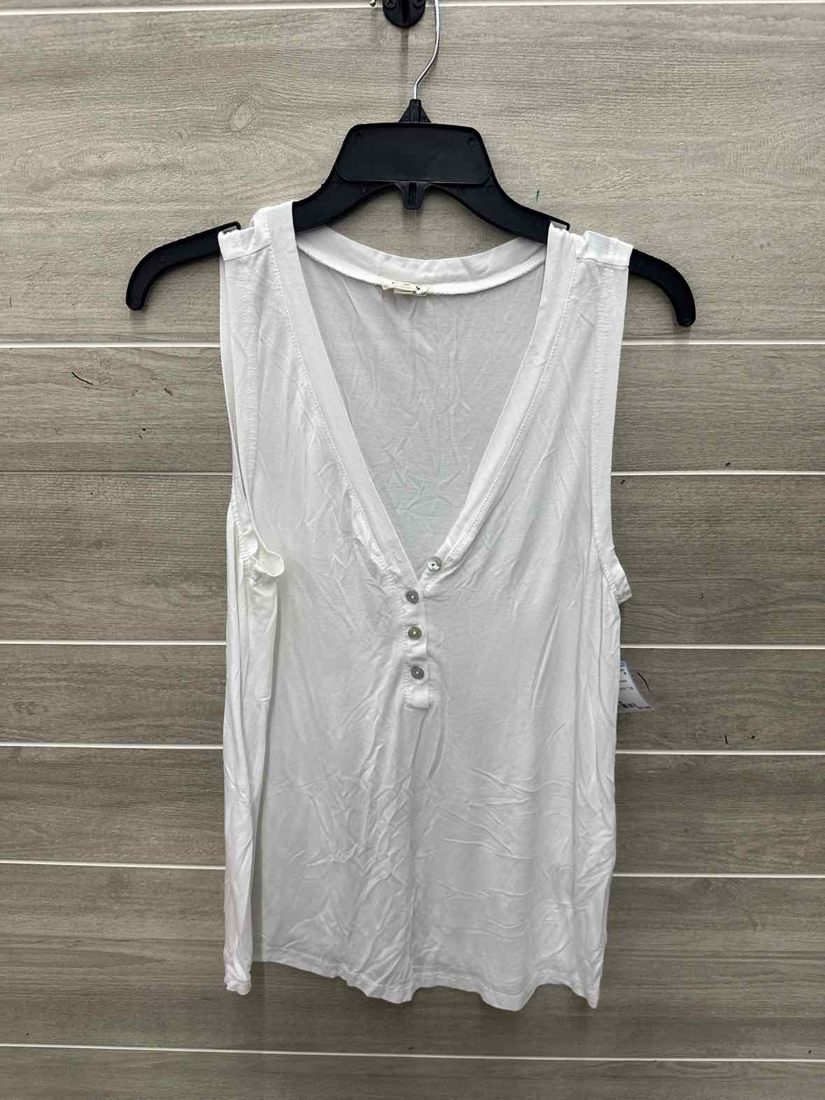 POL Size M White Womens Tank Top