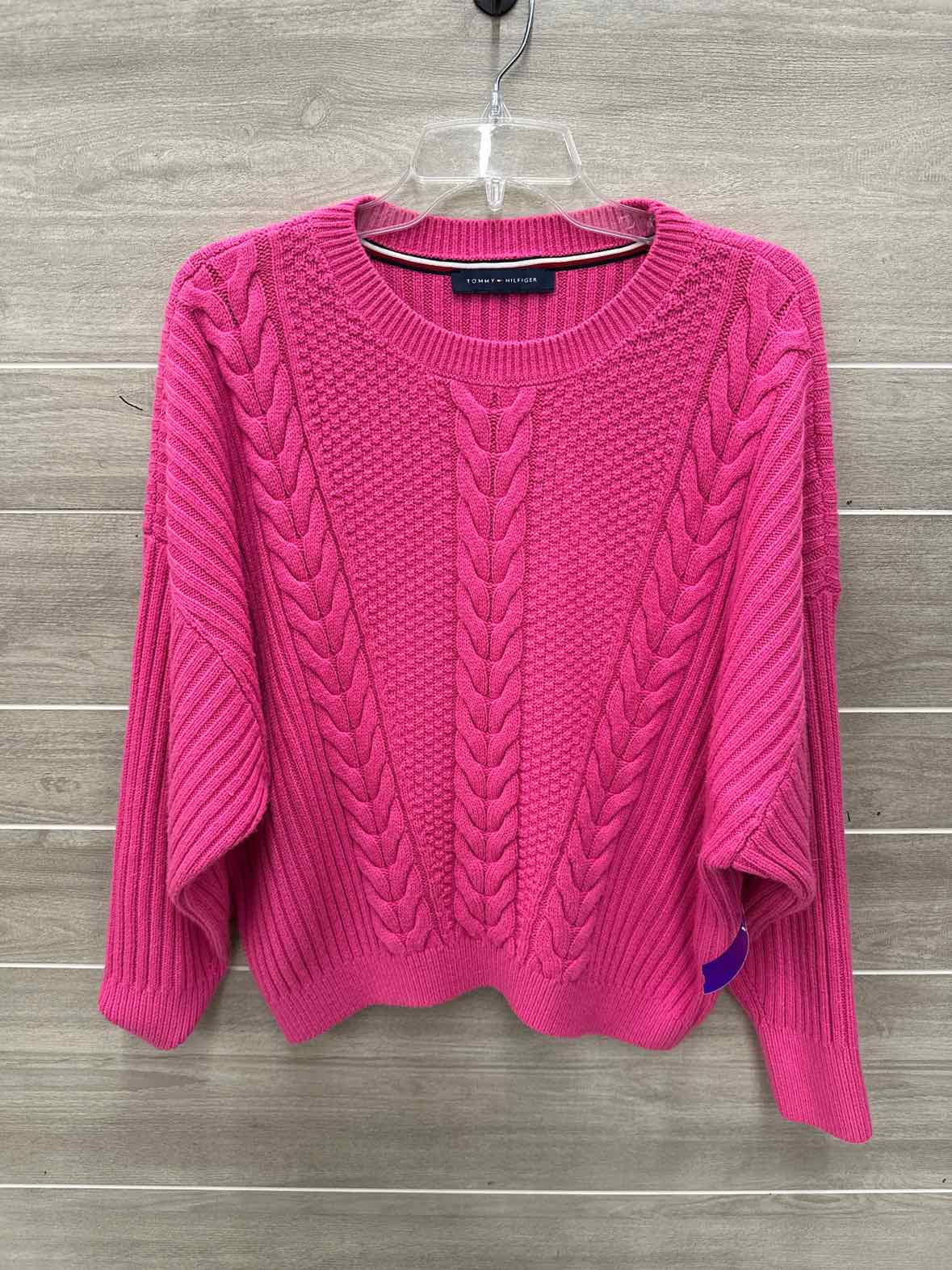 Tommy Hilfiger Size M Pink Womens Sweater