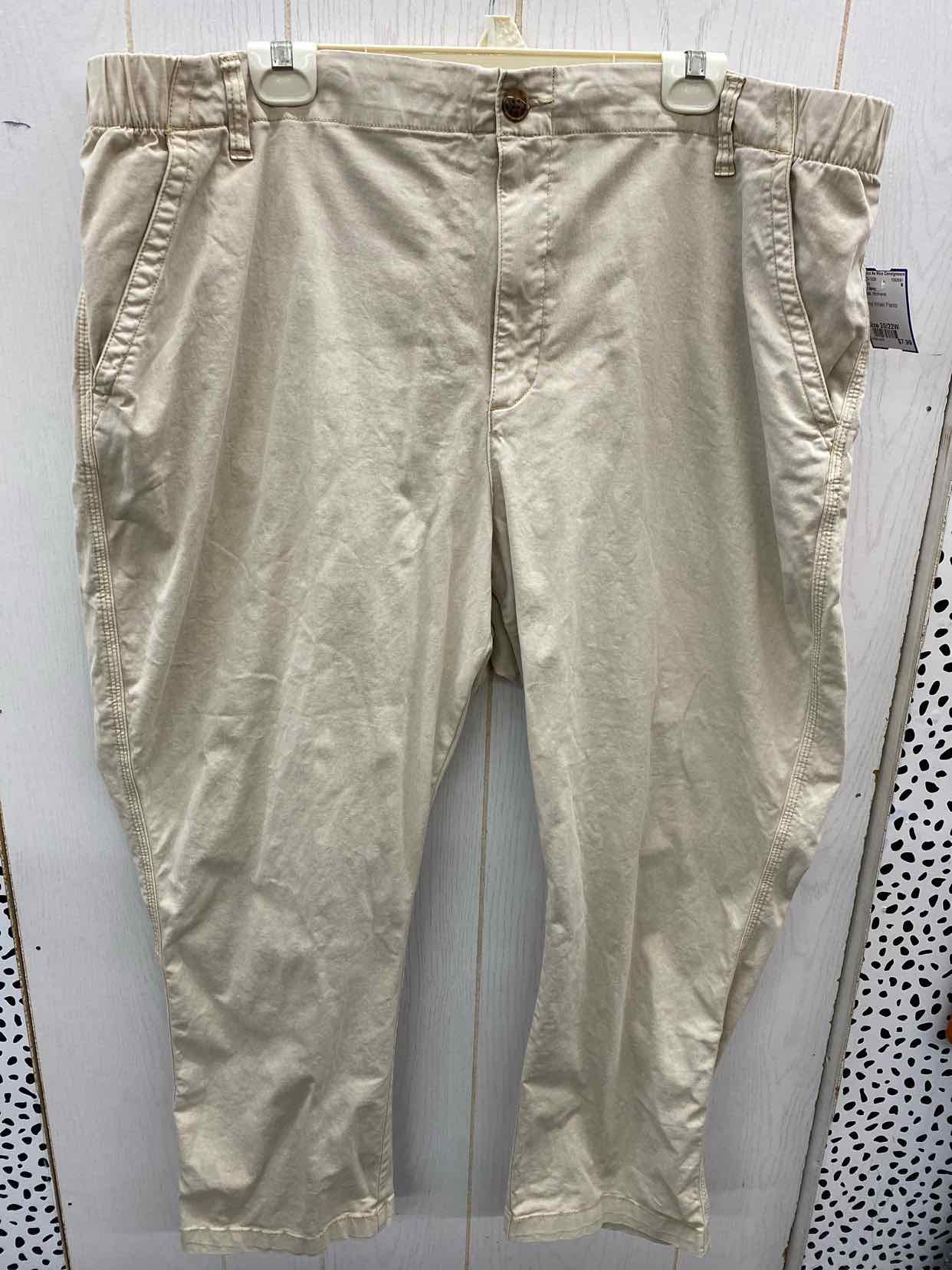 Old navy womens khaki pants best sale