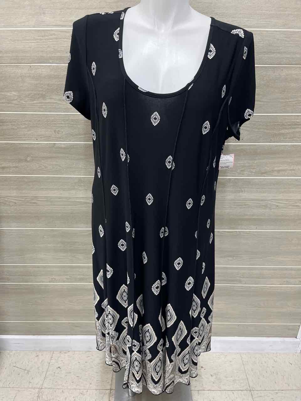 Size 18/20W Black Plus Dress