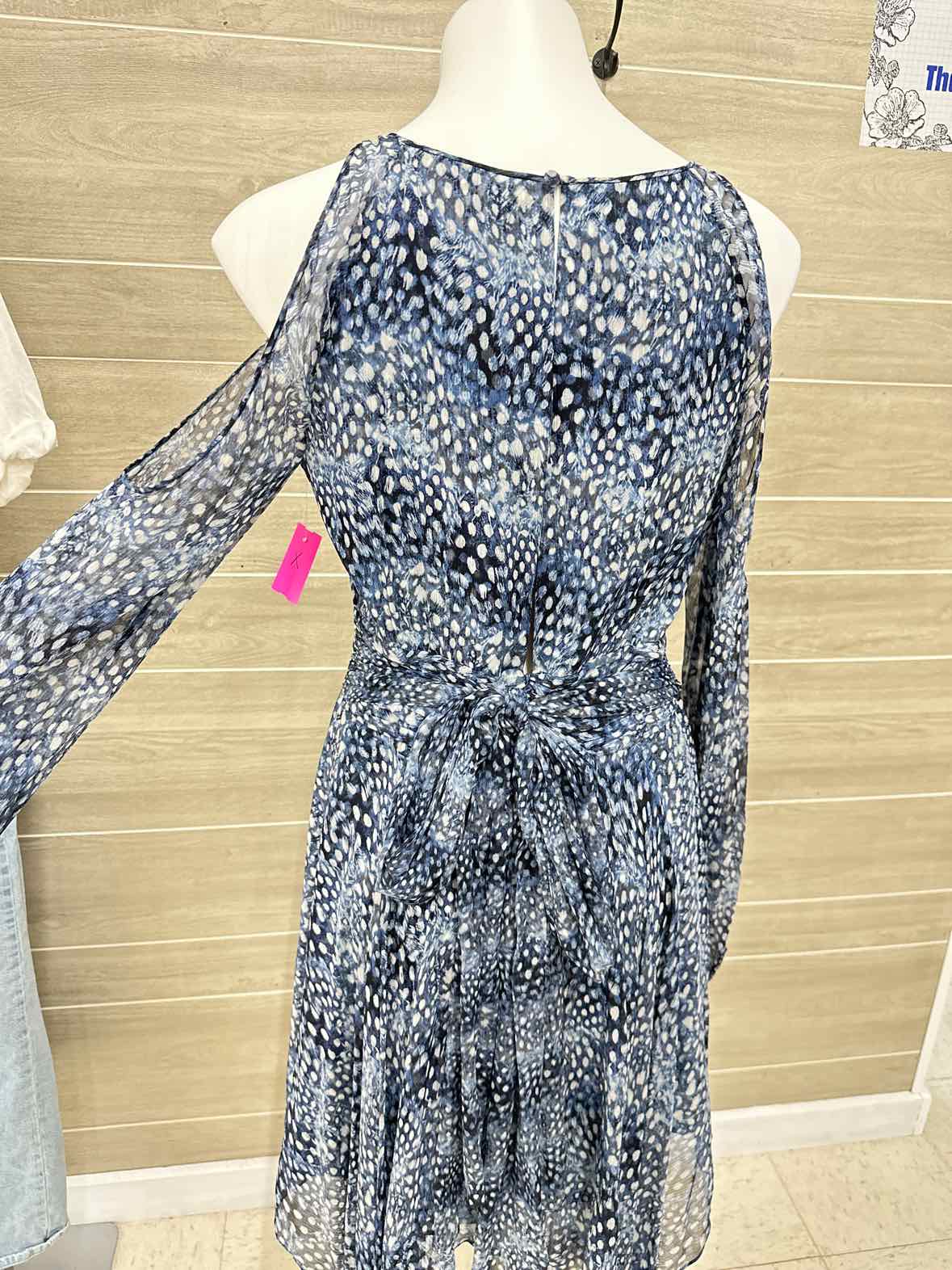 BCBG Maxazria Blue Womens Size 10 Dress