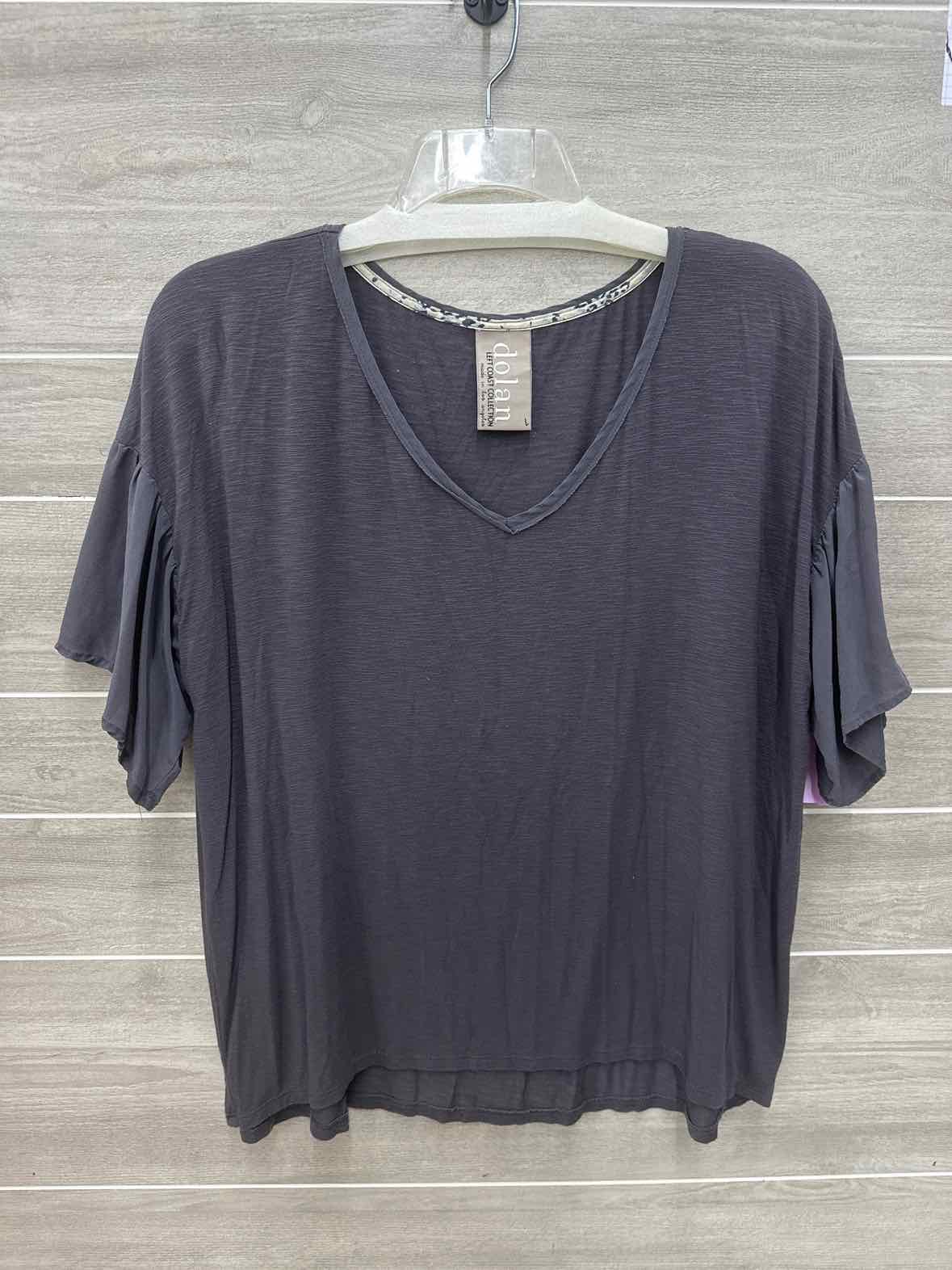 DOLAN Gray Womens Size L Shirt