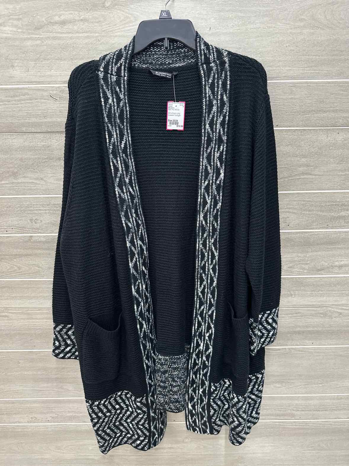 BloomChic Size 22/24 Black Plus Sweater