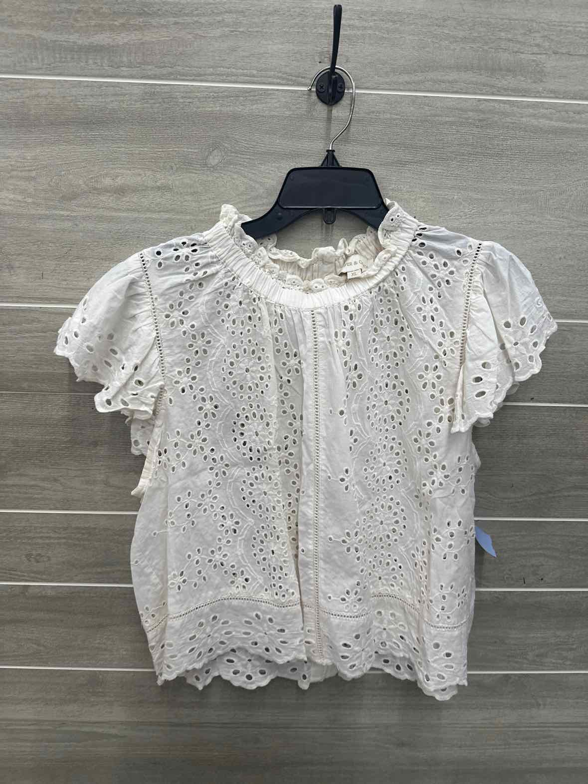 Size XL Cream Womens Shirt