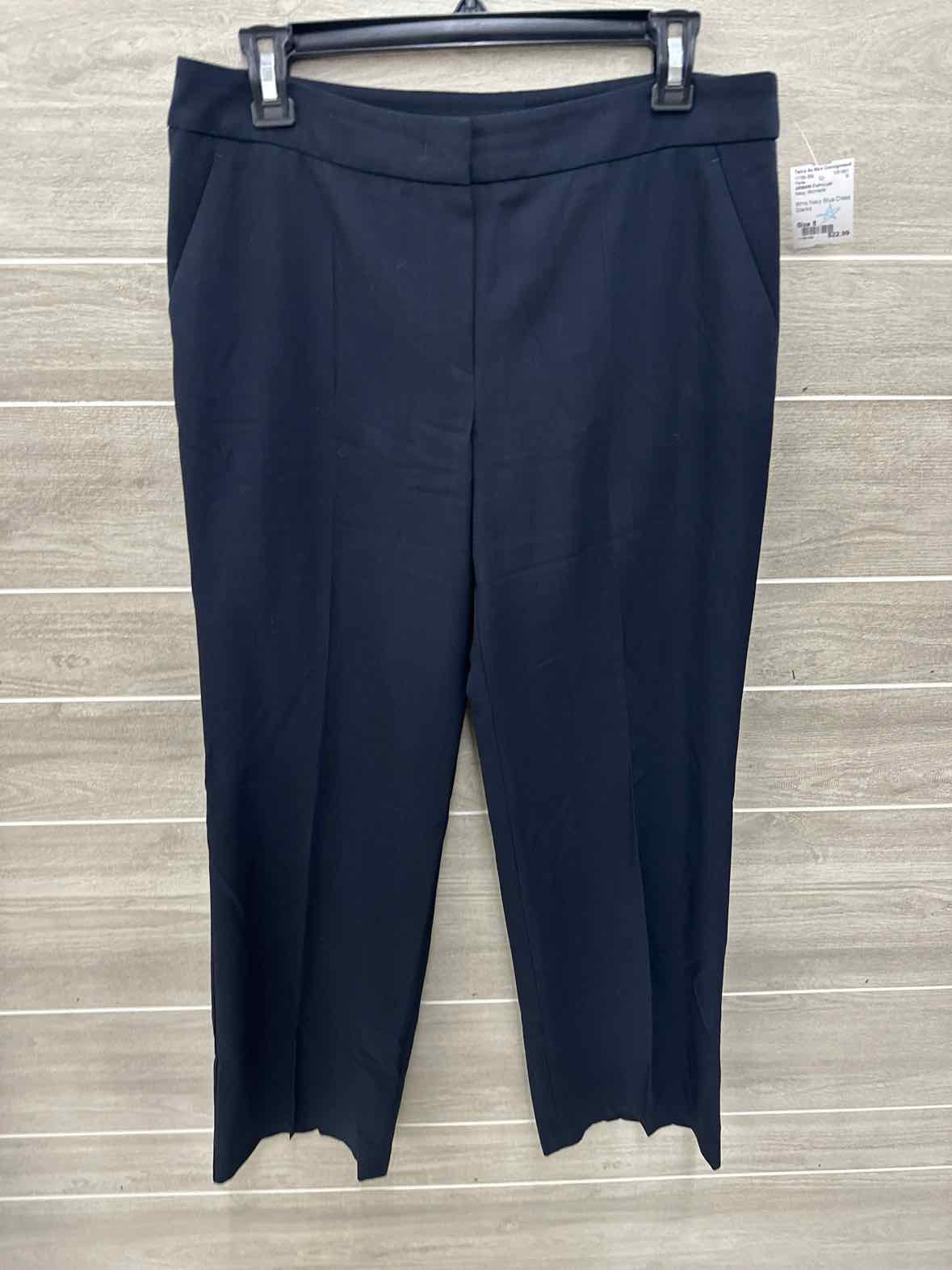 ARMANI Collezioni Navy Womens Size 8 Pants