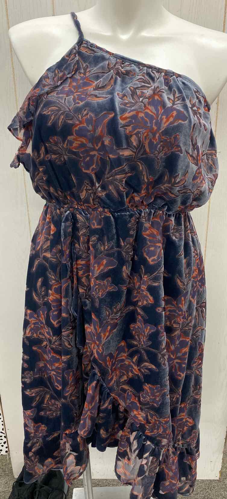 Adelyn Rae Blue Womens Size M Dress