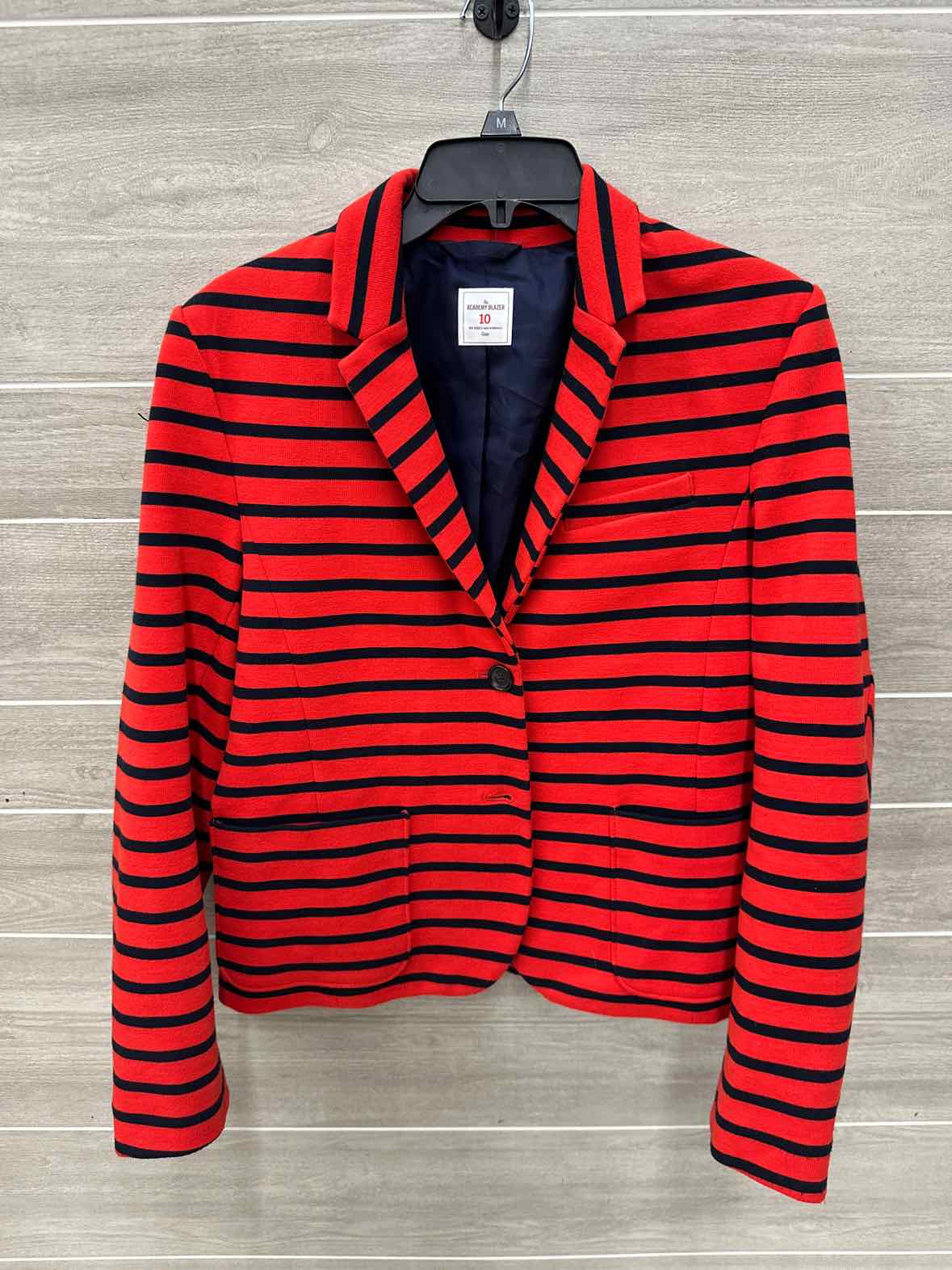 J Crew Red Womens Women Size 10 Blazer