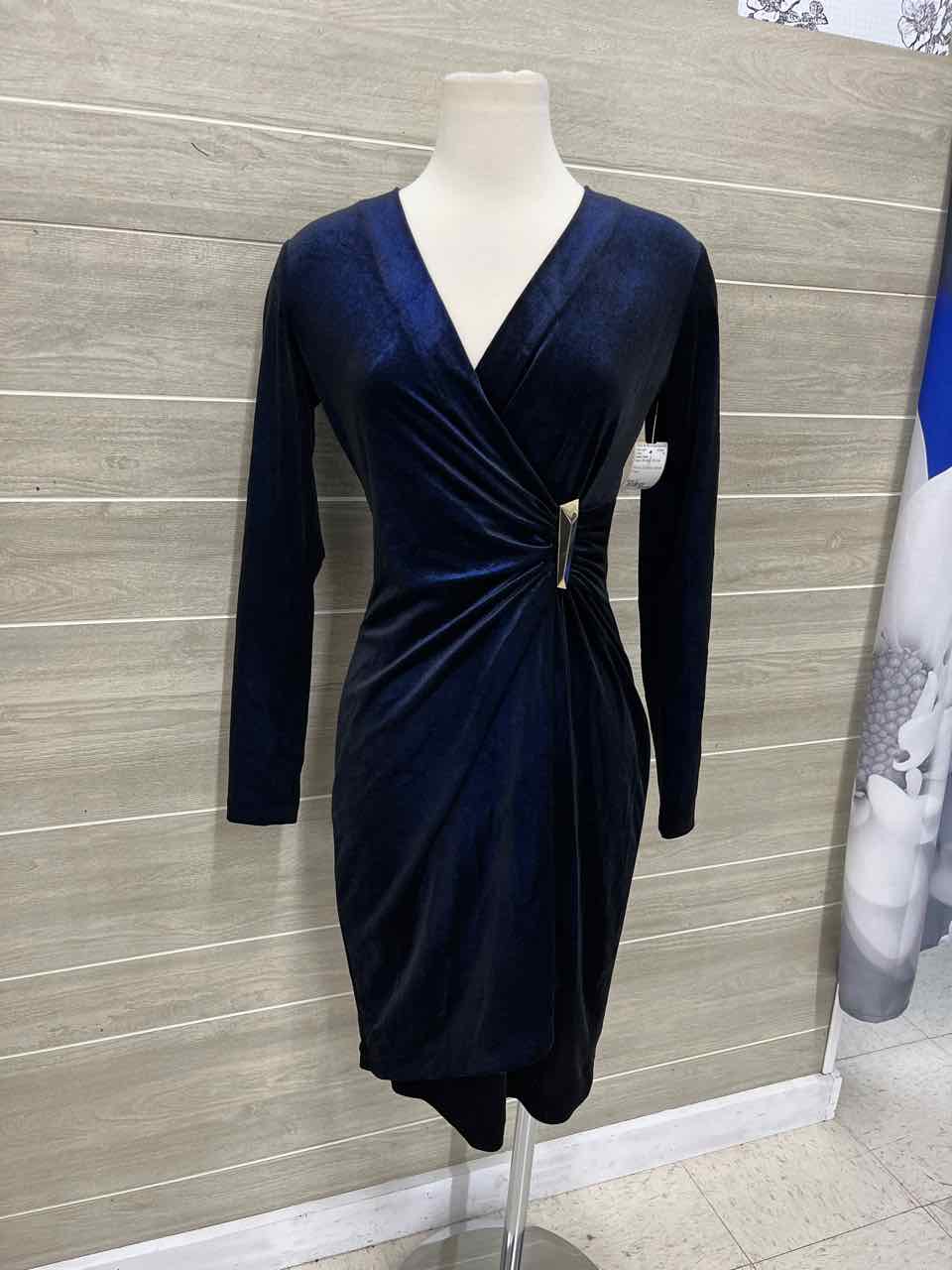 Calvin Klein Size 2 Navy Womens Dress – Twice As Nice Consignments